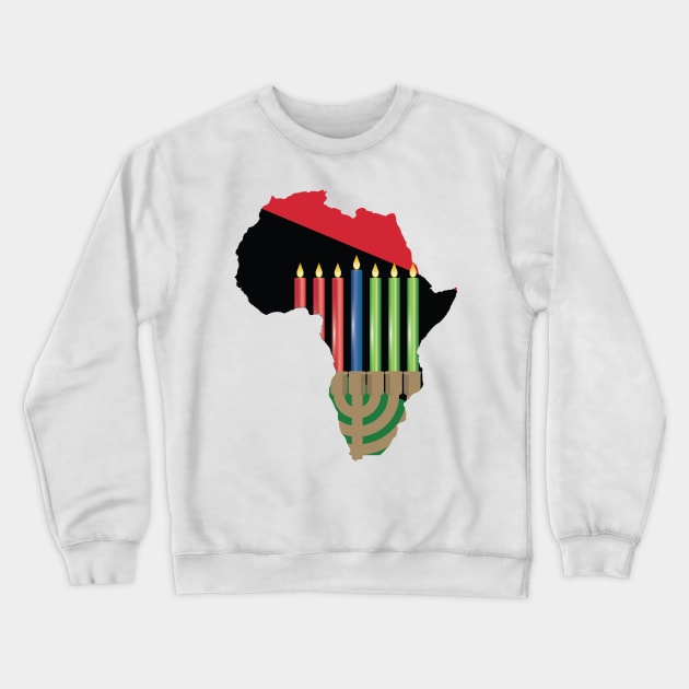 Kwanzaa Crewneck Sweatshirt by imlying